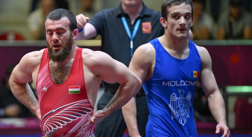 Bravúros bronz: technikai tussal nyert érmet a klasszis magyar birkózó, Muszukajev Iszmail