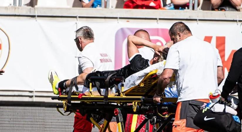 „Azt sem tudja, hol van” – brutális ütközés miatt állt a játék a DVTK meccsén