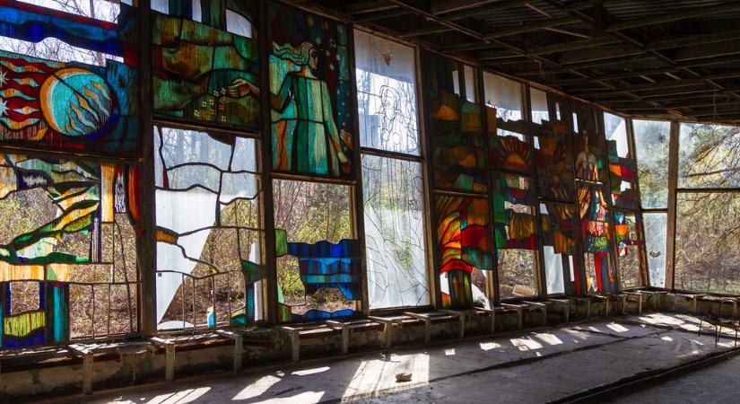 Így néz ki Csernobil 40 évvel a katasztrófa után