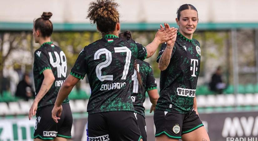 Nagyot botlott a Fradi, sűrűsödik az élmezőny a női NB I-ben