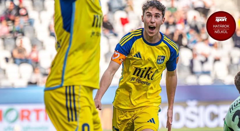 Kovács Mátyás gólt szerzett a Kassában