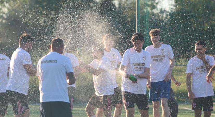 Megnyerte a megyeegyet a Sándorfalva