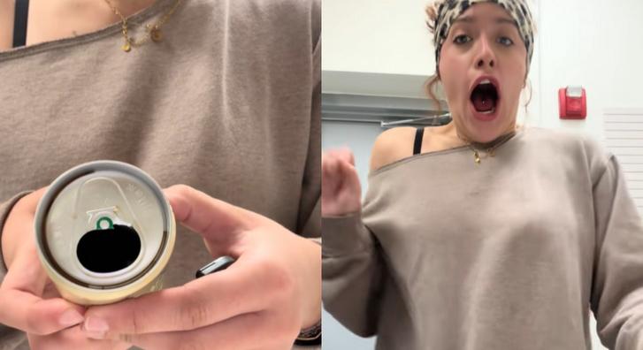 Csak egy kávét akart inni, hátborzongató dolgot talált a doboz alján