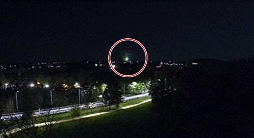 Tűzgömb ragyogta be az eget, Szombathelyről is látni lehetett - videó