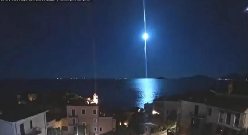 Tűzgömböt videóztak le Magyarország felett