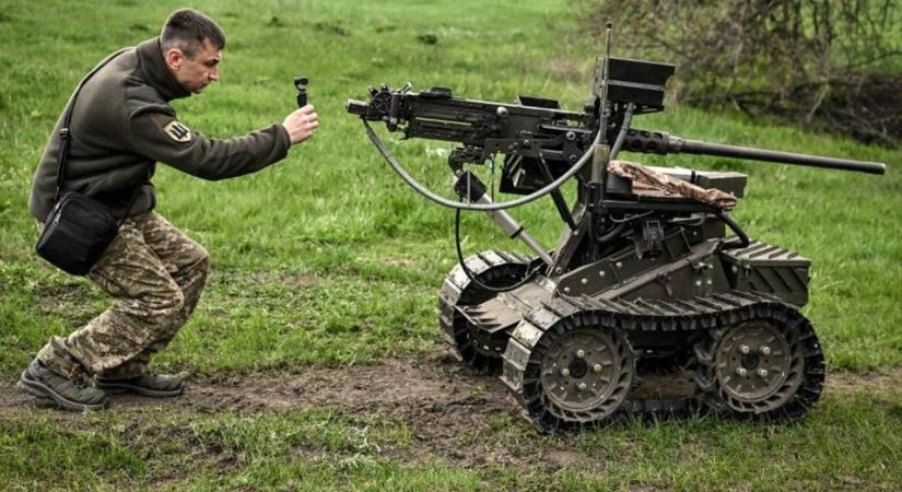 Robotkatonákat küld Ukrajna a háborúba