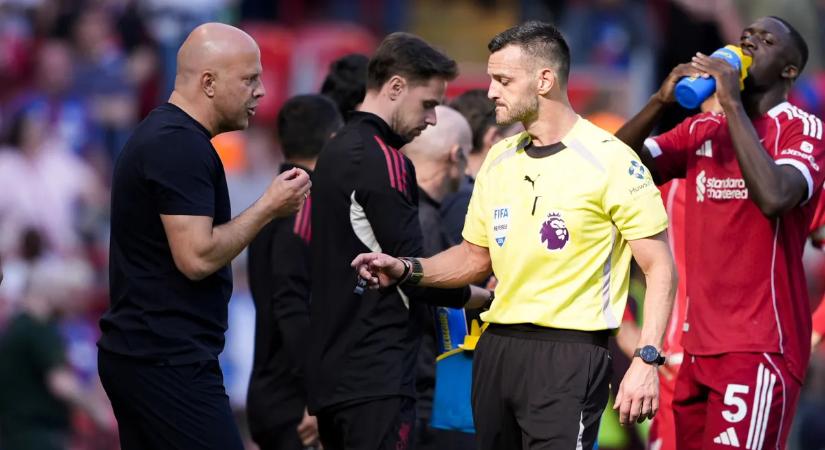 Arne Slot: Lesz még olyan meccsünk, amely után nem a bíróról kell beszélni?