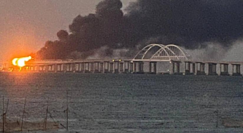 Ukrán drónzápor érte a krími Szevasztopolt