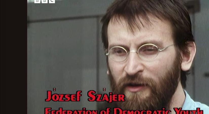 Előkerült egy videó az ifjú Szájerről, a Fidesz megalakulásáról beszél
