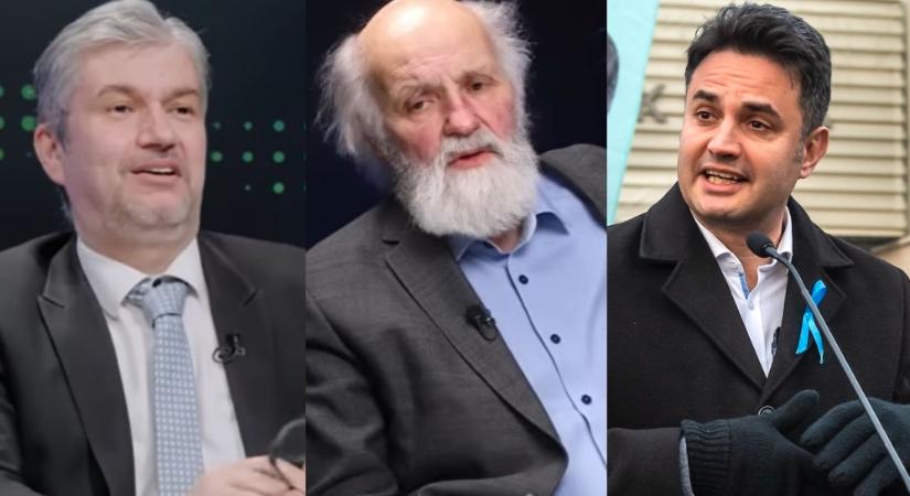 Karvalykáderek köröznek a Sándor-palota fölött