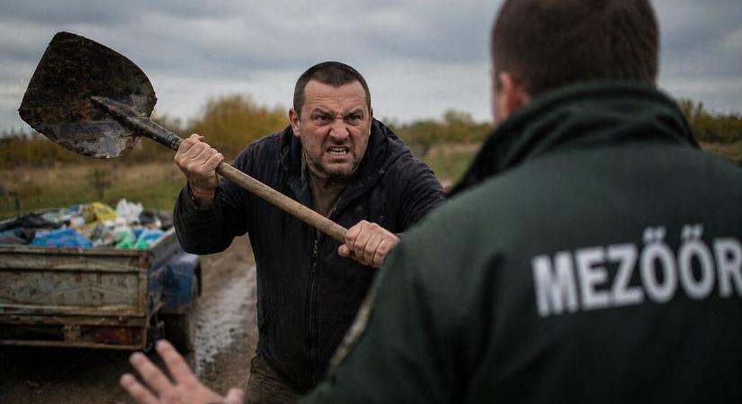 Mezőőrökre támadt a férfi Nyírbogátnál – lapáttal esett nekik, de még karmolászott is!