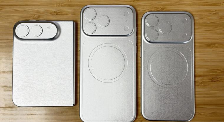 Kiszivárogtak az iPhone 18 és az iPhone Fold makettjei, pontos képet kaptunk a méreteikről
