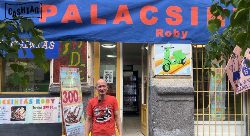 Gasztroforradalom a Népszínház utcában: Palacsintás Roby szuperolcsó kínálatával újraírta a piaci szabályokat - Ezt akarja most mindenki megkóstolni