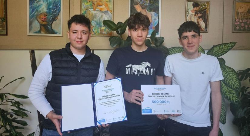 Nem csak nagyot álmodott, meg is valósította tervét a három szekszárdi fiú (videóval)