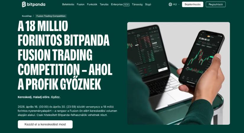 Bitpanda kereskedési verseny 18 millió forintos nyereményalappal