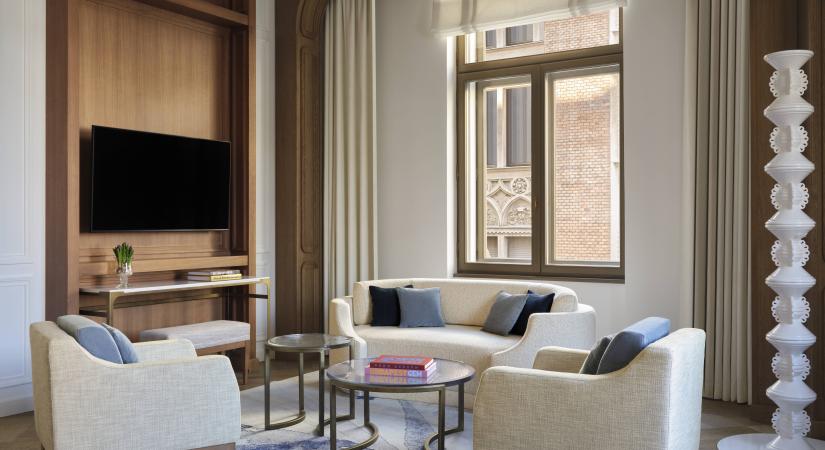 Zsolnay-kályhából minibár: egy bukás után ismét luxushotel lett a Klotild-palotából