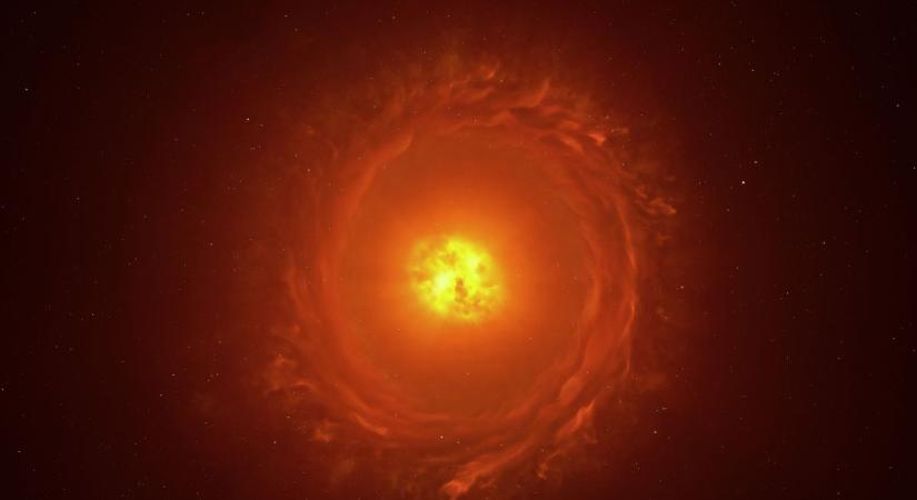 Egy óriáscsillag furcsán viselkedik – és ez nem jó jel