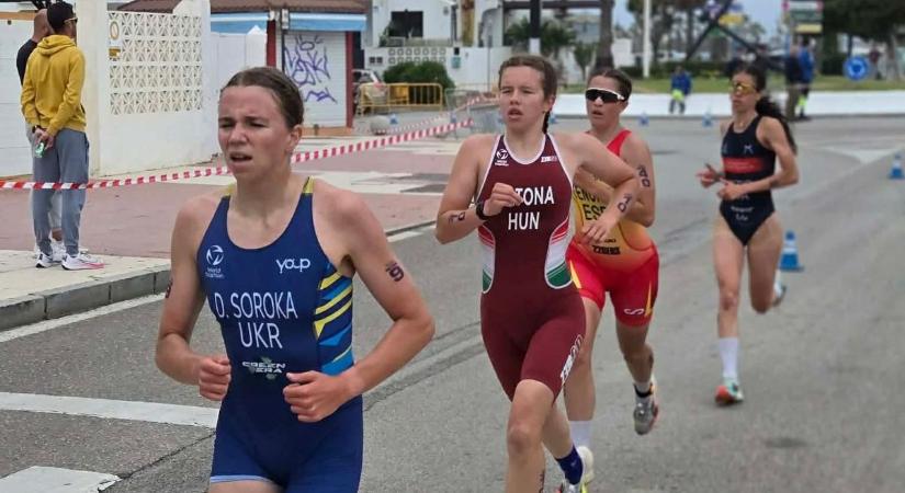 Katona Korinna kényszerű duatlonon remekelt Spanyolországban