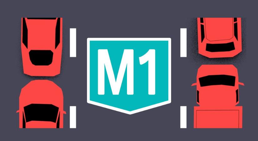 M1, M7, M0: balesetek, torlódások több autópályán is