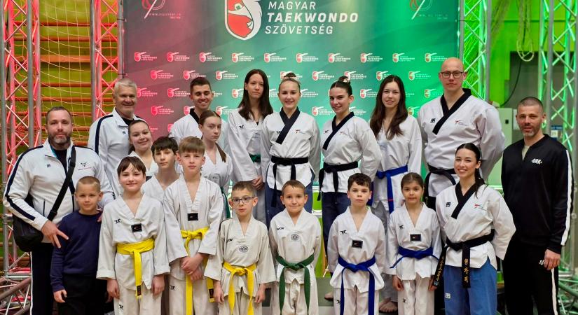Máté Taekwondo: éremeső a diákbajnokságról