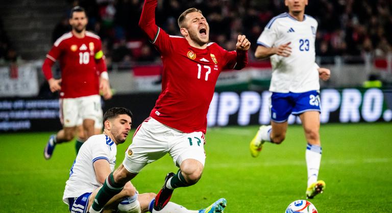 Megműtötték a magyar válogatott csatárt, 3-6 hónapra kiesett