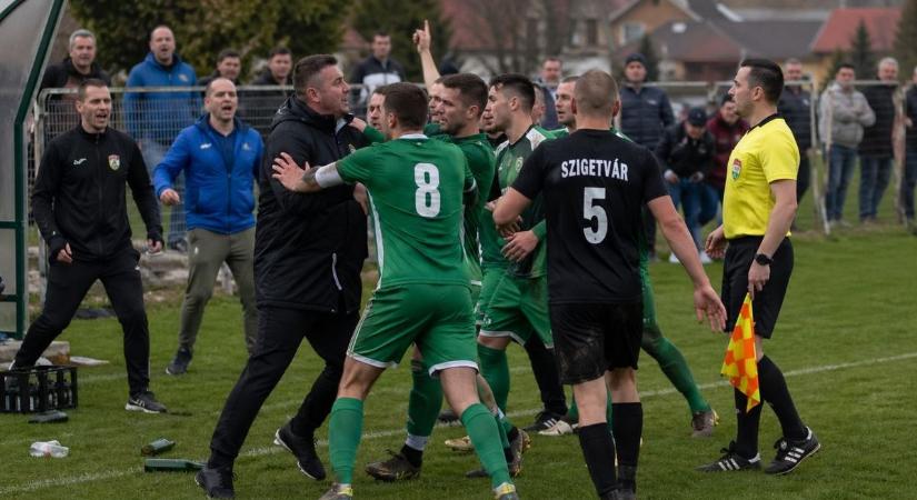 Ez már több, mint focibalhé – feljelentést fontolgat a szigetvári szakvezető