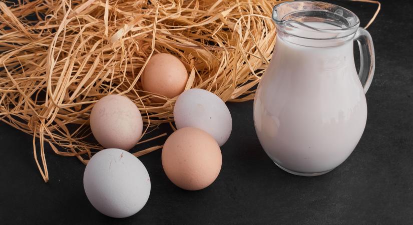 Agrárpiac: drágult a tojás, olcsóbb lett a tej
