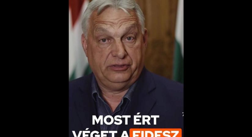Vona Gábor megtrollkodta Orbán Viktor bejelentését, észrevett egy hibát a leköszönő kormányfő videójában