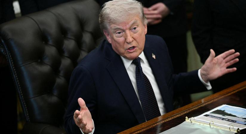 Donald Trump szerint senki nem akart volna lövöldözni a szombati washingtoni díszvacsorán, ha elkészül a fehér házi bálterem