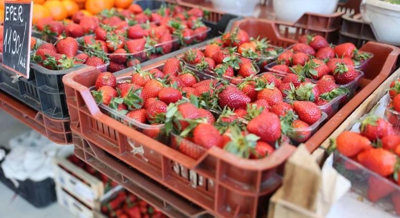 Ennyire drága lett az eper? Meglepő árak Baranyában