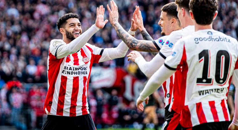 Eredivisie: hengerelt a bajnok PSV, nem hibázott a Feyenoord sem – KÖRKÉP