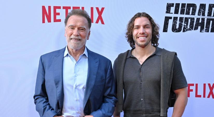 Arnold Schwarzenegger fia túlsúlyos volt: Kizárták a gimis focicsapatból is! Joseph ma már fitneszversenyző