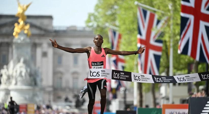 Világrekord: Sabastian Sawe két órán belül futotta le a maratonit