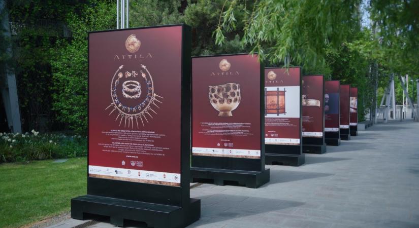 Szabadtéri Attila-kiállítás április 21-május 17. Millenáris