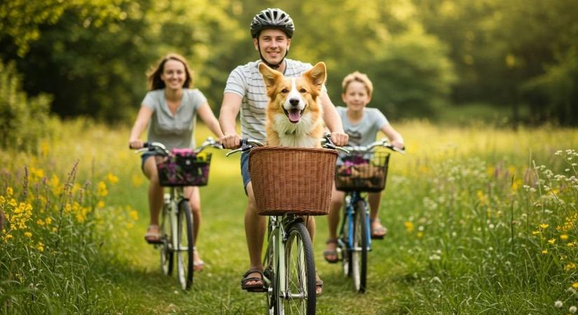 Így lesz biztonságos és élvezetes a családi bringázás