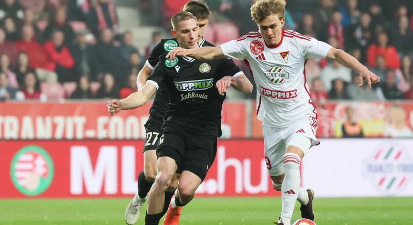 Nem lett meg a második debreceni győzelme az évszázadban, de így is élen az ETO