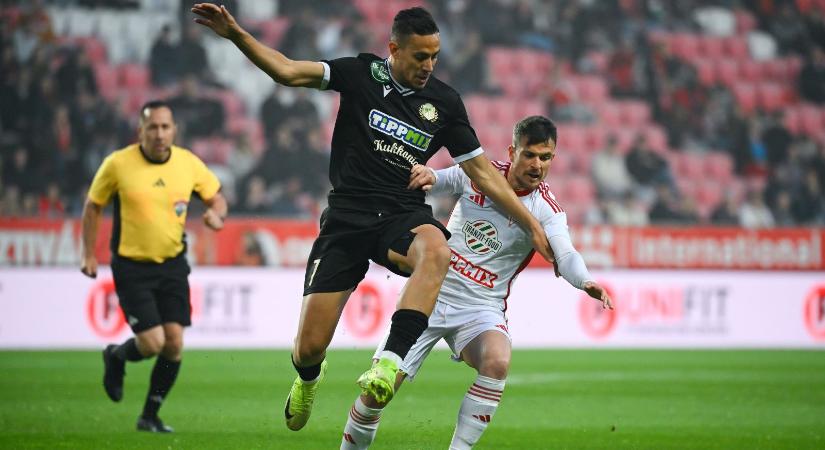 NB I: Egy pont maradt az ETO előnyéből a Fradi előtt - döntetlen a debreceni rangadón