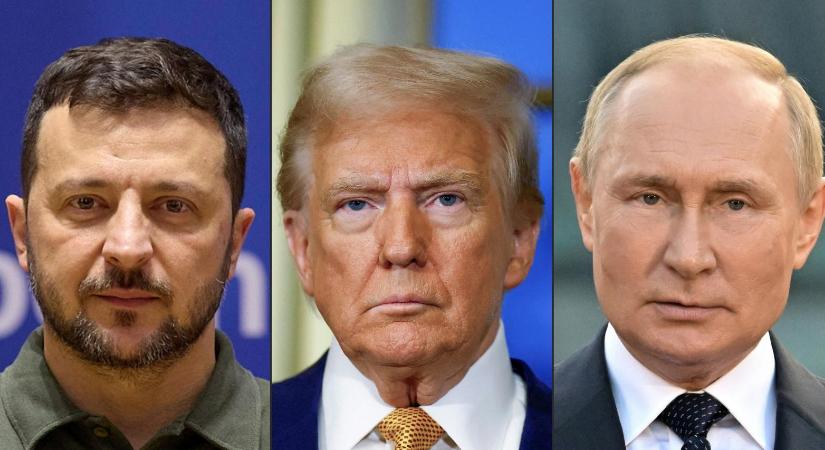 Donald Trump azt mondja, továbbra is szokott beszélni Vlagyimir Putyinnal és Volodimir Zelenszkijjel az orosz-ukrán háború befejezéséről