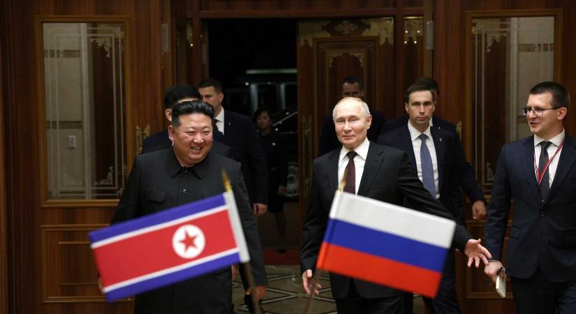 Putyin: Oroszország és Észak-Korea erősíti stratégiai partnerségét