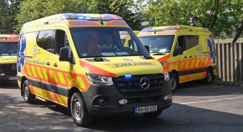 Egy nap a hősökkel: bepillantás a mentők világába Dunaújvárosban