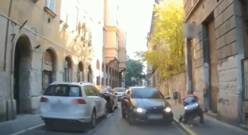 Szándékosan elütött egy biciklis futárt Budapesten, mégsem kell börtönbe mennie