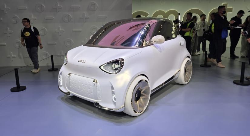 Feltámad az eredeti szupermini Smart, Pekingben találkoztunk a menő apró újdonsággal