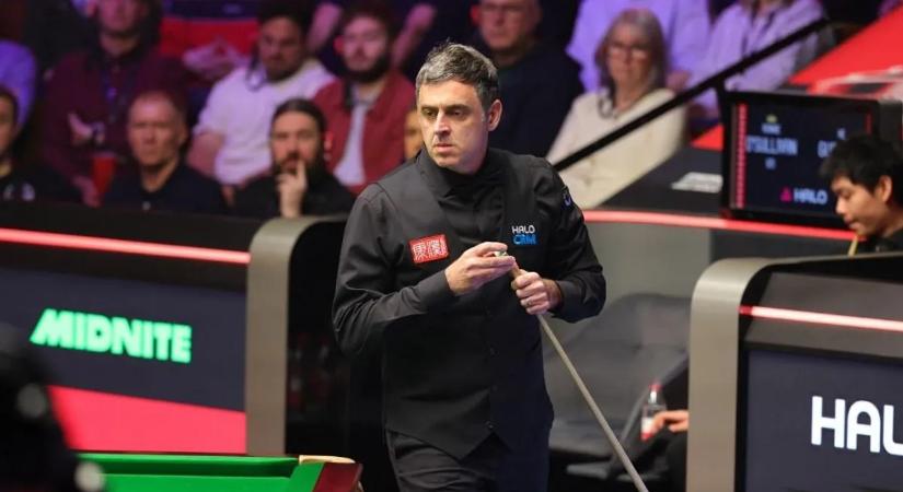 Csapkodott dühében, Ronnie O’Sullivannek elgurult a gyógyszere – videó