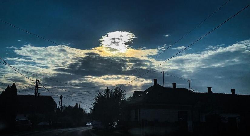 Püspökmolnári felett az ég - kinyílik a fellegajtó