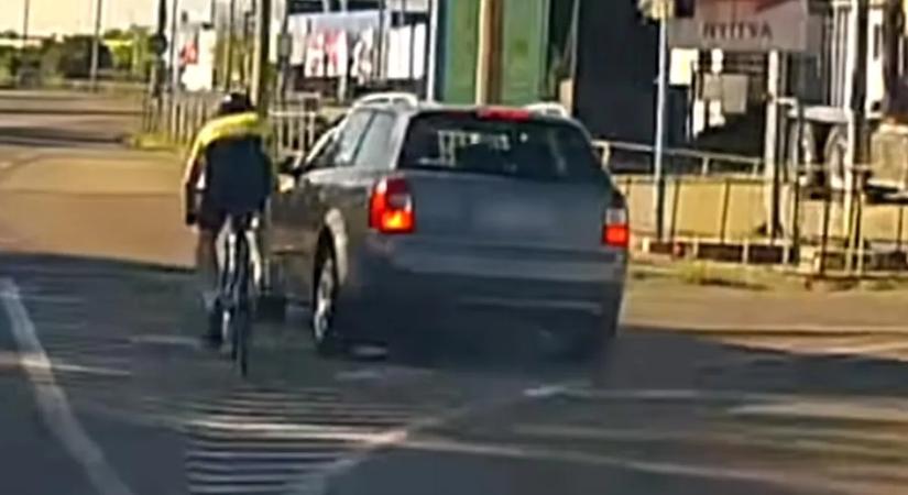 Ennyin múlik egy élet: vérfagyasztó előzésből lett baj a Nagykőrösi úton – videó