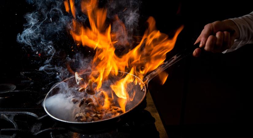 Konyhatűz miatti riadalom Nyíradonyban