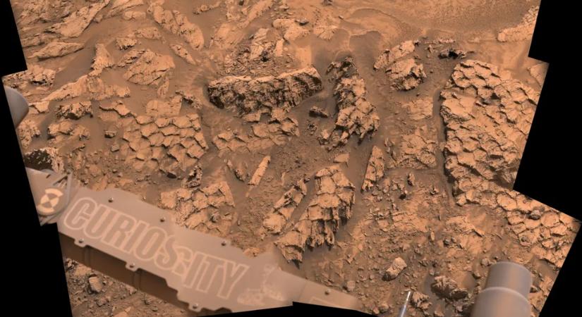 A NASA marsjárója sok „pikkelyre” bukkant