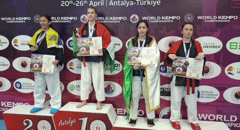 Világbajnoki címet védett Bakk Eszter a kempo vb-n