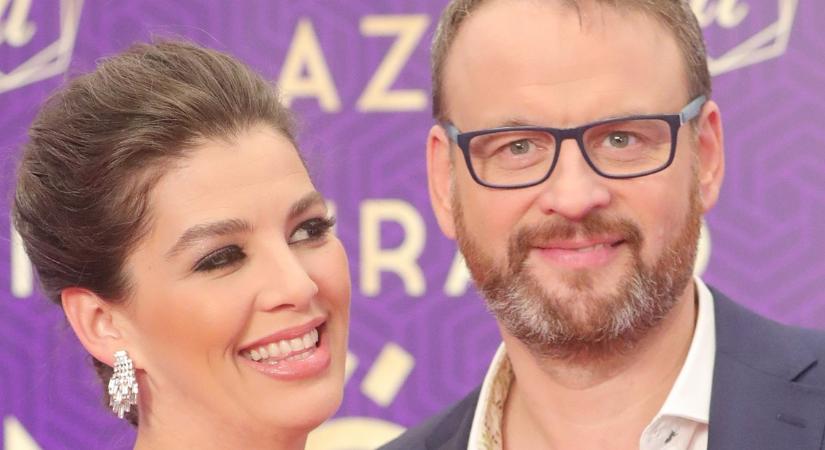 Azta, a második kislánya? Tisztán látszik sőt, Ördög Nóra már felvételt is mutatott róla