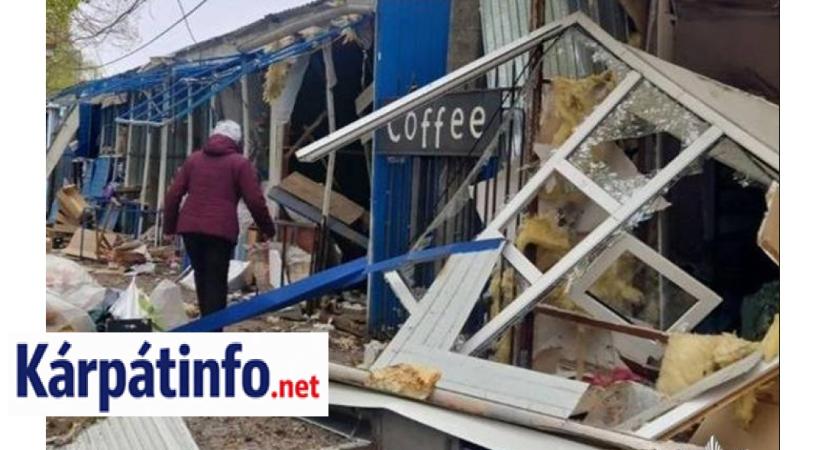 Dróntámadás: Csernyihivben a templomot és a piacot is találat érte